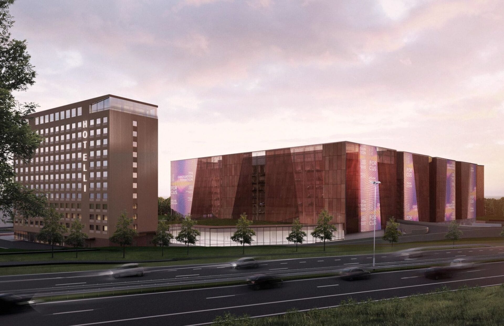 Arena 3.3. rakentuu Vantaan Kivistöön.